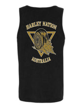 Load image into Gallery viewer, SINGLET BLACK - GOLD

