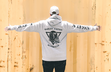 Load image into Gallery viewer, Original Mens Grey/Black Hoodie
